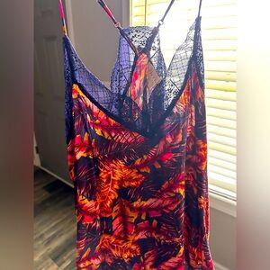 Tropical Print Boutique Tank
